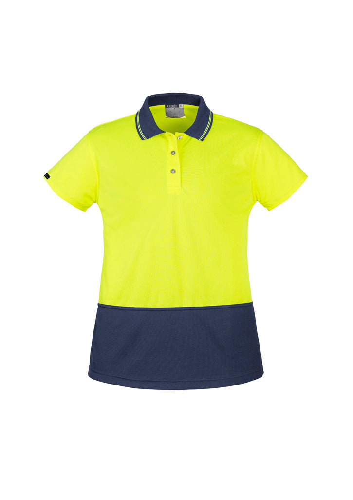 Syzmik - Womens Hi Vis Basic Short Sleeve Polo - ZH731