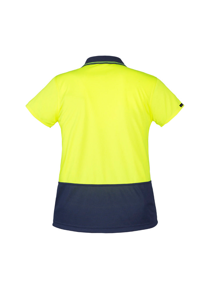 Syzmik - Womens Hi Vis Basic Short Sleeve Polo - ZH731