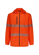 Syzmik - Unisex Super Light Segmented Tape Packable Rain Jacket  - ZJ560