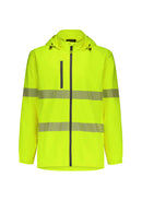 Syzmik - Unisex Super Light Segmented Tape Packable Rain Jacket  - ZJ560