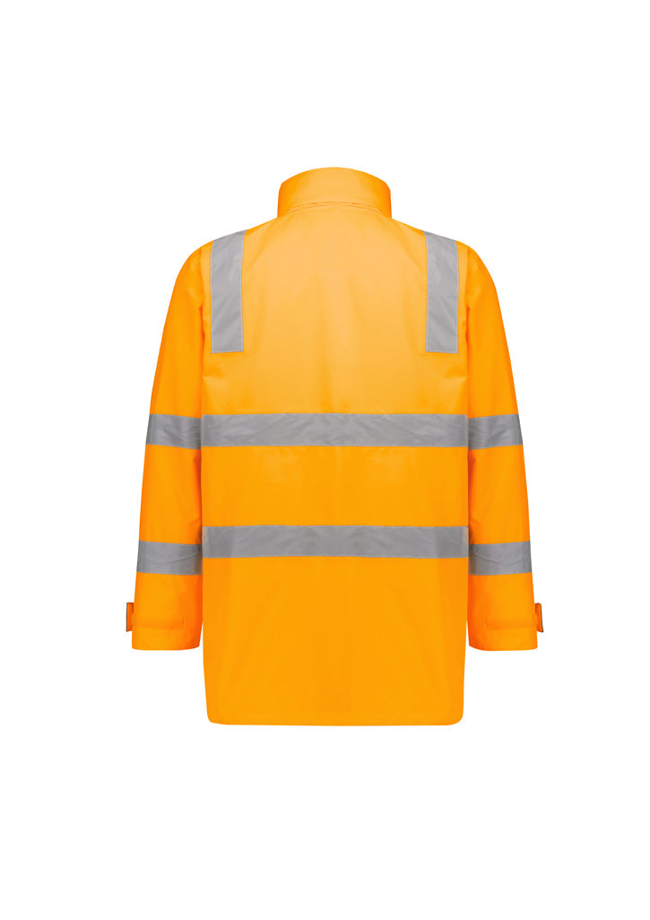 Syzmik - Unisex Hi Vis VIC Rail 4 In 1 Waterproof Jacket - ZJ580