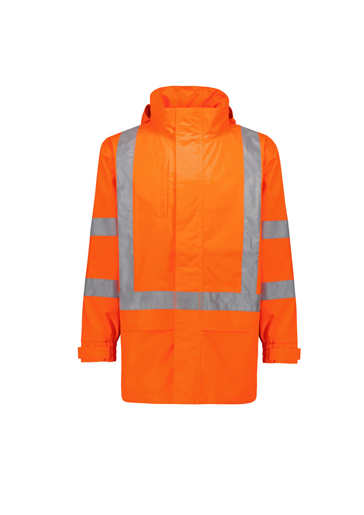 Syzmik - Mens Hi Vis X Back Ultralite Waterproof Jacket - ZJ657