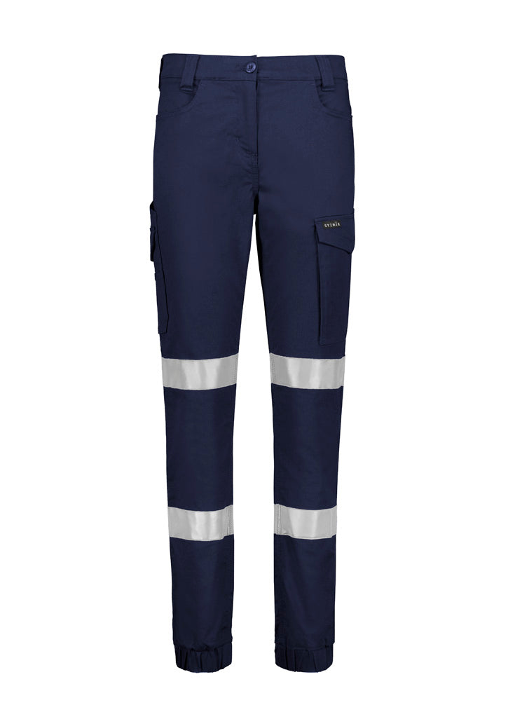 Syzmik - Womens Essential Stretch Taped Cargo Pant - Cuffed - ZP735