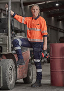 Syzmik - Womens Essential Stretch Taped Cargo Pant - Cuffed - ZP735