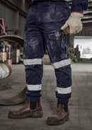 Syzmik - Mens Essential Stretch Taped Cargo Pant - Cuffed - ZP935