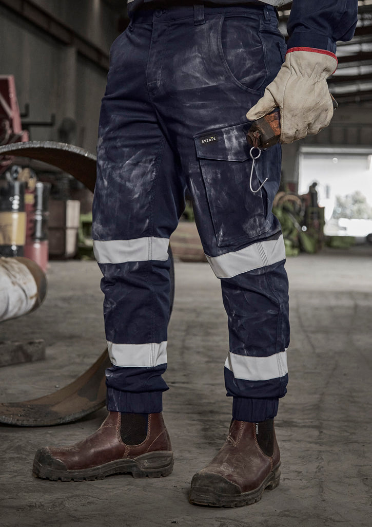 Syzmik - Mens Essential Stretch Taped Cargo Pant - Cuffed - ZP935