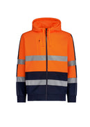 Syzmik - Unisex Hi Vis Full Zip Stretch Taped Hoodie  - ZT486