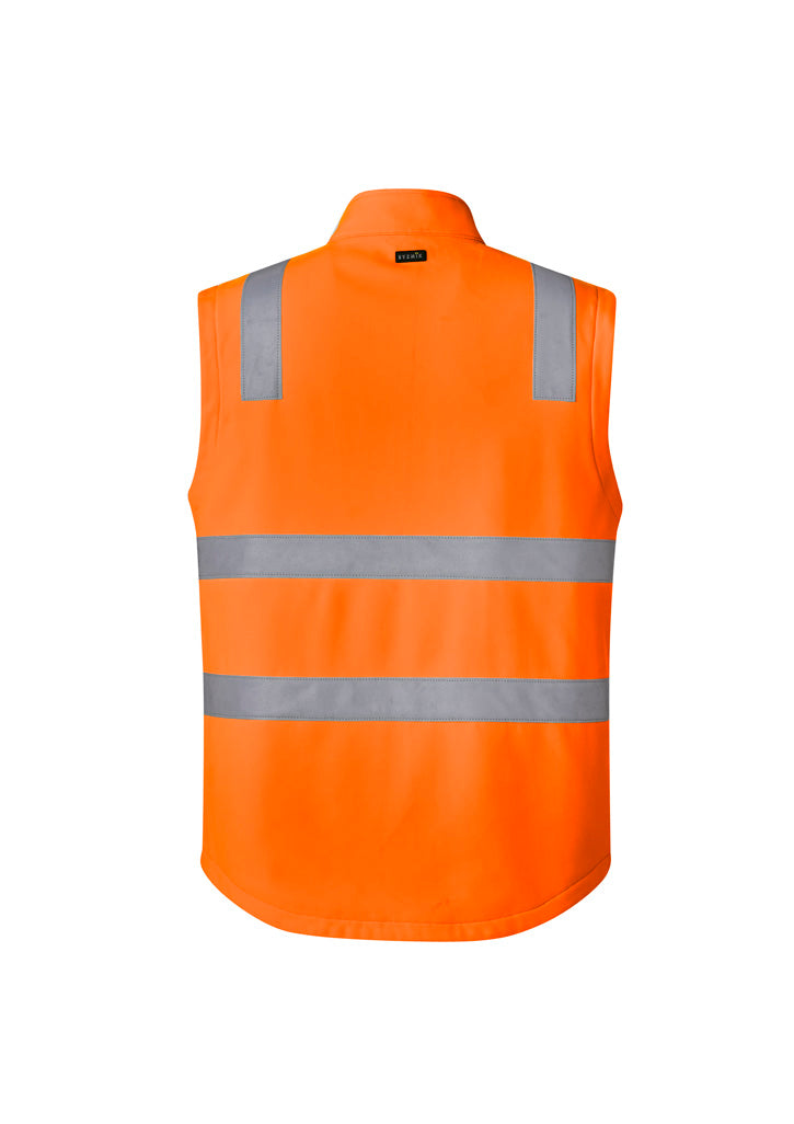 Syzmik-Unisex Hi Vis Softshell Vest-ZV426