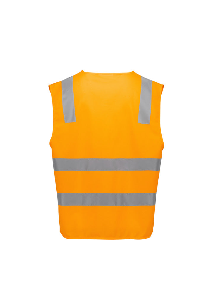 Syzmik - Unisex Hi Vis VIC Rail Zip Vest - ZV687