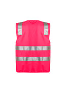 Syzmik Unisex Hi Vis Full Zip Vest   ZV998