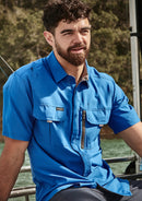 Syzmik Mens Outdoor S/S Shirt   ZW465