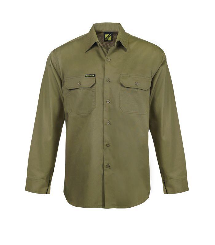 NCC APPAREL WS4011 Full Colour Vented L/S Shirt - Star Uniforms Australia