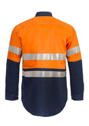 NCC APPAREL WS3072 Long Sleeve Shirt With 3M Tape - Star Uniforms Australia