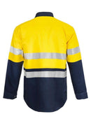 NCC APPAREL WS3072 Long Sleeve Shirt With 3M Tape - Star Uniforms Australia