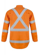 WORKCRAFT - X-Pattern - NSW Rail Shirt - L/S - WS6010
