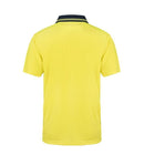 WORKCRAFT WSP402 Hi Vis Two Tone LS Polo CB