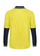 WORKCRAFT - WSP202 Hi Vis Two Tone Polo Pocket - L/S