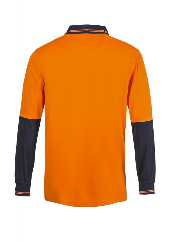 NCC - WORKCRAFT WSP202 Hi Vis Two Tone LS Polo Pocket