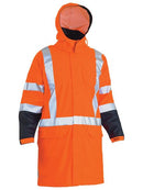 Bisley TTMC-W 3M X Taped Two Tone Hi Vis Stretch PU Rain Coat-BJ6955XT