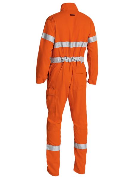 Bisley Tencate Tecasafe Taped Hi Vis FR Lightweight Engineered Coverall-BC8185T