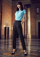 Biz Corporates Womens Bandless Elastic Waist Pant 10722 - Star Uniforms Australia