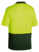 Bisley 2 Tone Hi Vis Polo Shirt - Short Sleeve-BK1234