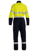 Bisley Tencate Tecasafe® Plus Taped 2 Tone Hi Vis Engineered Vented Coverall-BC8086T