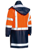 Bisley Taped Two Tone Hi-Vis Stretch PU Rain Coat-BJ6935HT