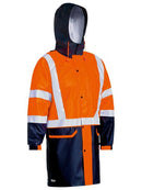 Bisley Taped Two Tone Hi-Vis Stretch PU Rain Coat-BJ6935HT