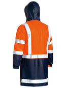 Bisley Taped Two Tone Hi-Vis Stretch PU Rain Coat-BJ6935HT