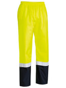 Bisley Taped Two Tone Hi Vis Shell Rain Pant-BP6965T