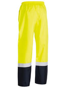 Bisley Taped Two Tone Hi Vis Shell Rain Pant-BP6965T