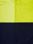 Bisley 2 Tone Hi Vis Polo Shirt - Short Sleeve-BK1234