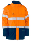 Bisley Taped Two Tone Hi Vis FR Wet Weather Shell Jacket-BJ8110T
