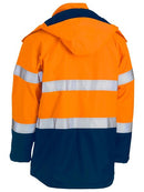 Bisley Taped Two Tone Hi Vis FR Wet Weather Shell Jacket-BJ8110T