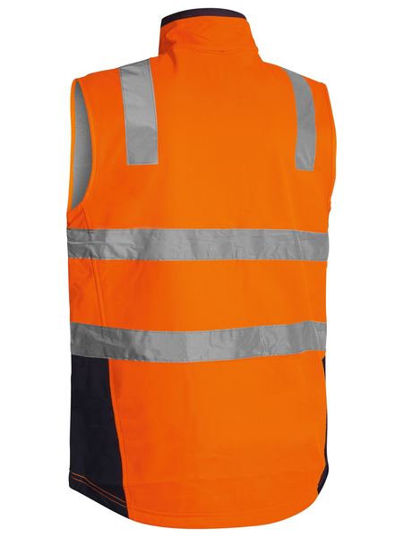 Bisley-Taped Hi Vis Soft Shell Vest-BV0348T