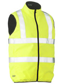 Bisley Taped Hi Vis Reversible Puffer Vest-BV0330HT