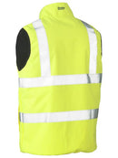 Bisley Taped Hi Vis Reversible Puffer Vest-BV0330HT