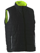 Bisley Taped Hi Vis Reversible Puffer Vest-BV0330HT