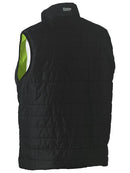 Bisley Taped Hi Vis Reversible Puffer Vest-BV0330HT