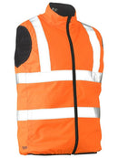 Bisley Taped Hi Vis Reversible Puffer Vest-BV0330HT