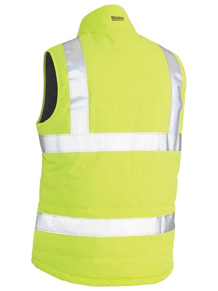 Bisley Taped Hi Vis Puffer Vest-BV0329HT