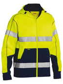 Bisley Taped Hi Vis Fleece Hoodie-BK6819T