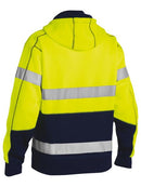 Bisley Taped Hi Vis Fleece Hoodie-BK6819T