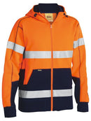 Bisley Taped Hi Vis Fleece Hoodie-BK6819T