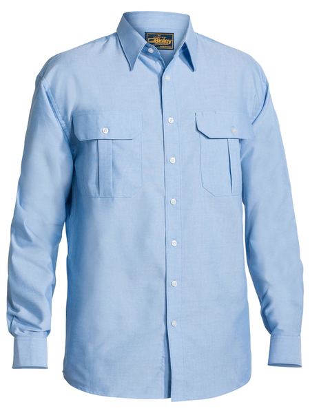 Bisley Oxford Shirt - Long Sleeve-BS6030