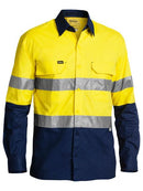 Bisley 3m Taped Hi Vis X Airflow™ Ripstop Shirt-BS6415T