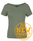 JB's Wear-C of C Ladies Boat Neck Tee-1BTS