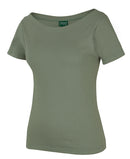 JB's Wear-C of C Ladies Boat Neck Tee-1BTS