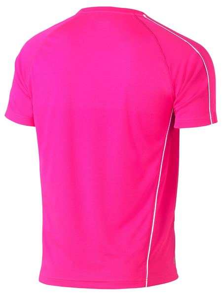 Bisley-Cool Mesh Tee With Reflective Piping-BK1426